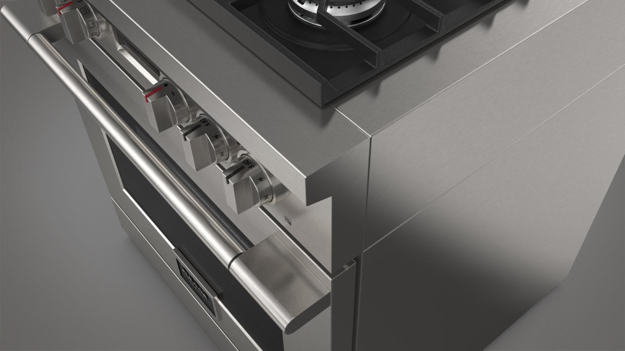 30" DUAL FUEL RANGE Fulgor Milano